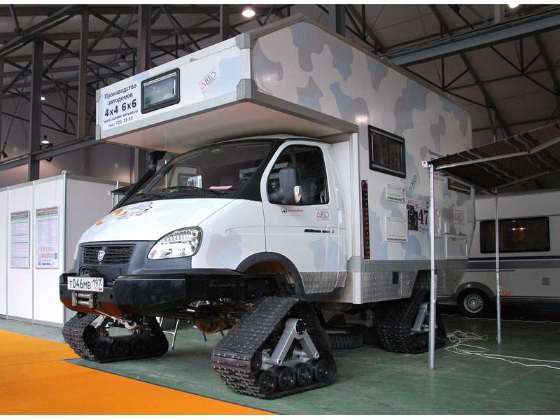 GAZelle CAMPER 4x4 na psech