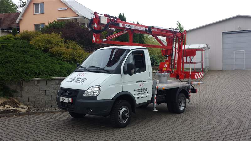 GAZ - 33027 MP16 4x4 m na Slovensko